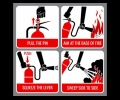 How to use fire extinguisher 
